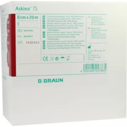 ASKINA TS Bandage størrelse 4 8 cmx20 m, 1 stk