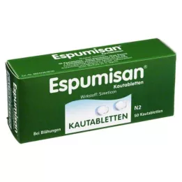 ESPUMISAN Tyggetabletter, 50 stk