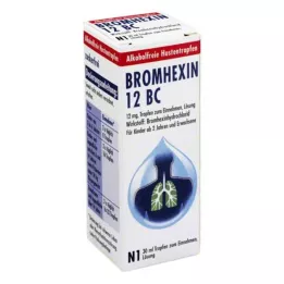 BROMHEXIN 12 BC Orale dråber, 30 ml