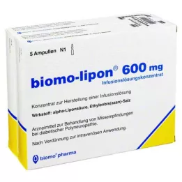 BIOMO-lipon 600 mg ampuller, 10 stk