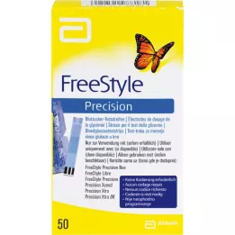 FREESTYLE Præcise blodsukkerteststrimler uden kodning, 50 stk