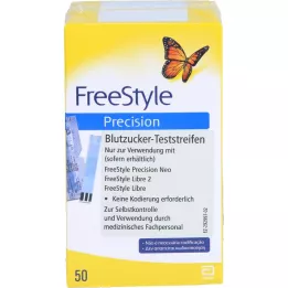 FREESTYLE Præcisions-blodsukkerteststrimler uden kodning, 100 stk