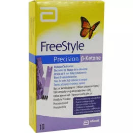 FREESTYLE Precision ß-Keton blodketon teststrimler, 10 stk