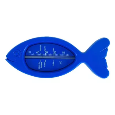 BADETHERMOMETER Fiskeblå, 1 stk