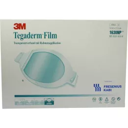 TEGADERM Film 10x11,5 cm oval 1630NP, 5 stk