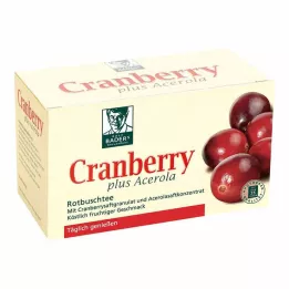 CRANBERRY ACEROLA Baders filterposer, 20 stk