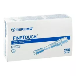 TERUMO FineTouch engangslancetter, 250 stk