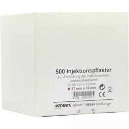 INJEKTIONSPFLASTER 16x57 mm, 500 stk