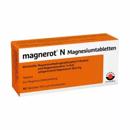MAGNEROT N Magnesium tabletter, 50 stk