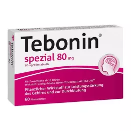 TEBONIN specielle 80 mg filmovertrukne tabletter, 60 stk