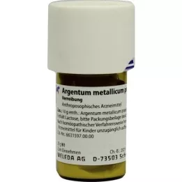 ARGENTUM METALLICUM praeparatum D 12 Triturering, 20 g