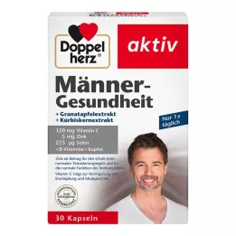 DOPPELHERZ Sundhedskapsler til mænd, 30 stk