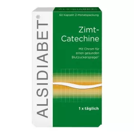 ALSIDIABET Kanelkatechiner til diabetes type II kapsler, 60 stk