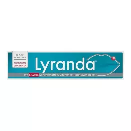 LYRANDA Tyggetabletter, 15 stk