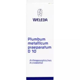 PLUMBUM METALLICUM praep. D 10 triturering, 20 g