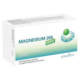 MAGNESIUM 200 aktive kapsler, 120 stk