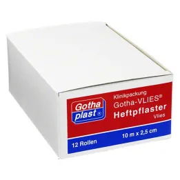 Gothaplast klæbende gipsfleece 2,5 cm x 10 m, 12 stk