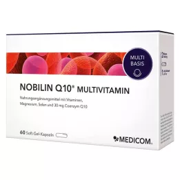 NOBILIN Q10 Multivitamin -kapsler, 60 timer
