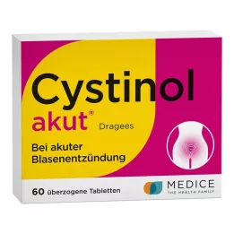 CYSTINOL akutte dragéer, 60 stk