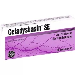 CEFADYSBASIN SE Tabletter, 60 stk