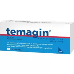 TEMAGIN Paracetamol Plus tabletter, 20 stk