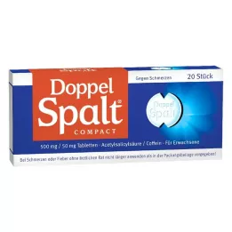 DOPPEL SPALT kompakte tabletter, 20 timer