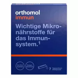 ORTHOMOL Immun Direct Granulat Orange, 7 stk