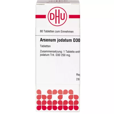 ARSENUM JODATUM D 30 tabletter, 80 stk ARSENUM JODATUM D 30 tabletter, 80 stk