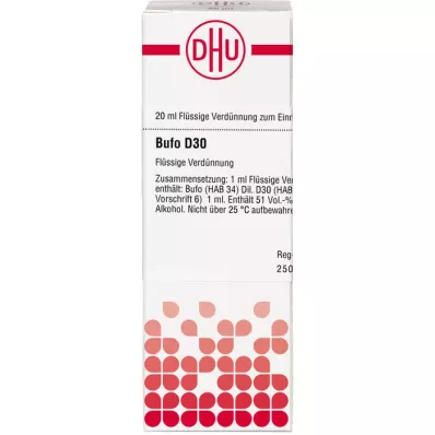 BUFO D 30 Fortynding, 20 ml