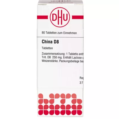CHINA D 8 tabletter, 80 stk