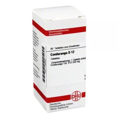 CONDURANGO D 12 tabletter, 80 stk CONDURANGO D 12 tabletter, 80 stk