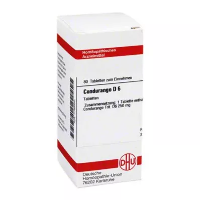 CONDURANGO D 6 tabletter, 80 stk CONDURANGO D 6 tabletter, 80 stk
