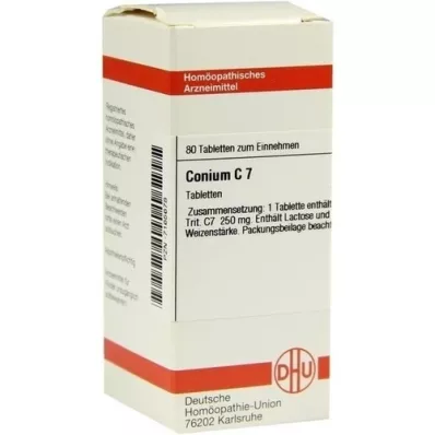 CONIUM C 7 tabletter, 80 stk CONIUM C 7 tabletter, 80 stk