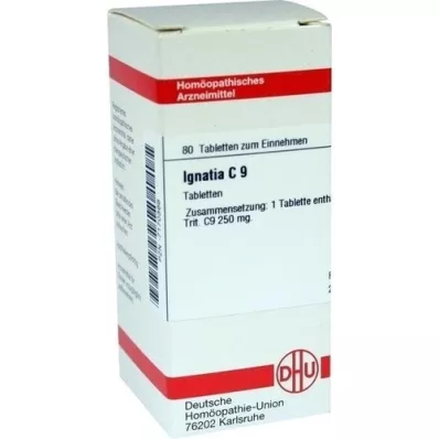 IGNATIA C 9 tabletter, 80 stk