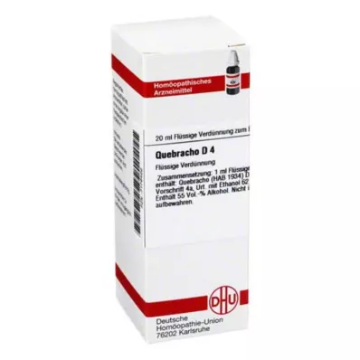 QUEBRACHO D 4 Fortynding, 20 ml QUEBRACHO D 4 Fortynding, 20 ml
