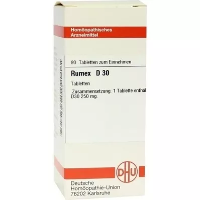 RUMEX D 30 tabletter, 80 stk