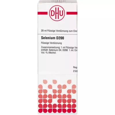 SELENIUM D 200 Fortynding, 20 ml
