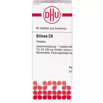 SILICEA C 9 tabletter, 80 stk SILICEA C 9 tabletter, 80 stk