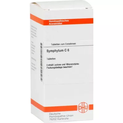 SYMPHYTUM C 6 tabletter, 80 stk