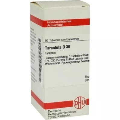 TARANTULA D 30 tabletter, 80 stk