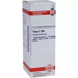 THUJA C 200 Fortynding, 20 ml