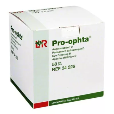 PRO-OPHTA Øjenbandage D, 50 stk PRO-OPHTA Øjenbandage D, 50 stk