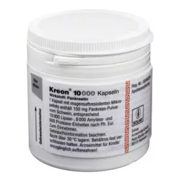 KREON 10.000 hårde kapsler med enterisk coatede pellets, 200 stk
