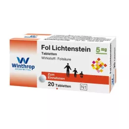 FOL Lichtenstein 5 mg tabletter, 20 stk