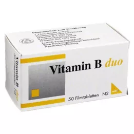 VITAMIN B DUO filmovertrukne tabletter, 50 stk
