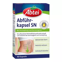 ABTEI Afføringskapsler SN Kapsler, 40 stk