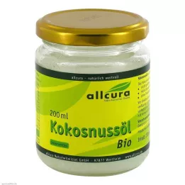 KOKOSNUSSÖL Økologisk, 200 ml