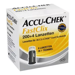 ACCU-CHEK FastClix lancetter, 204 stk