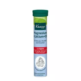 KNEIPP Magnesium+Calcium brusetabletter, 20 stk
