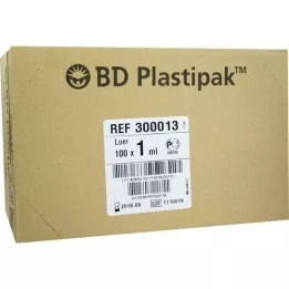 BD PLASTIPAK Tuberkulinspray 1 ml uden kanyle, 100X1 ml